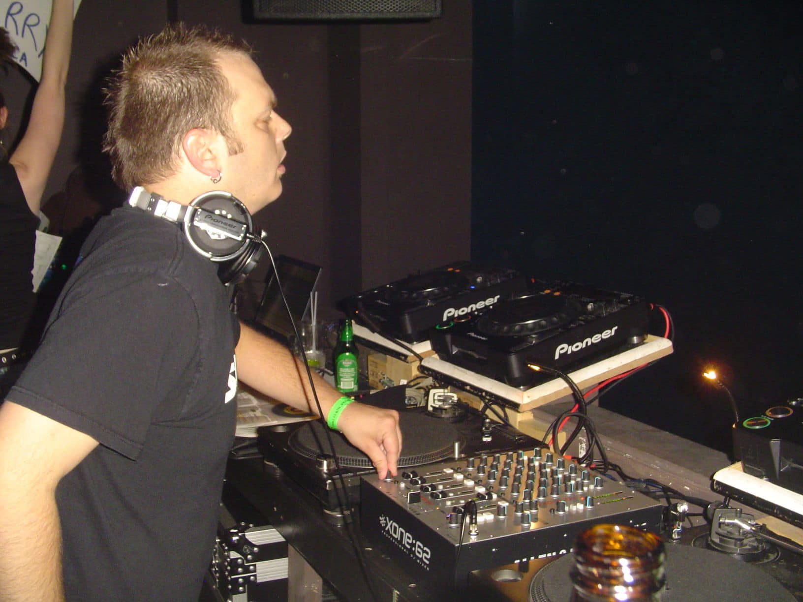 DJ Terry Bevvan performing at Heaven nightclub